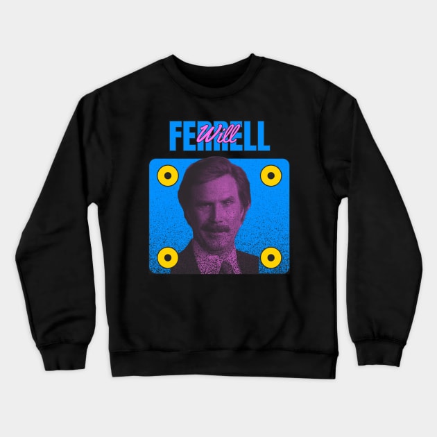 Will Ferrell Crewneck Sweatshirt by LivingCapital 